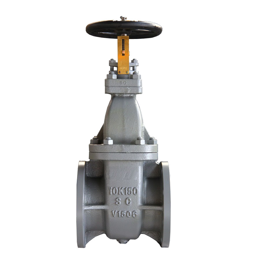 JIS F7366 10K JIS cast steel gate valve-Qingdao Hongfeng Xianglong Valve Manufacturing Co., Ltd